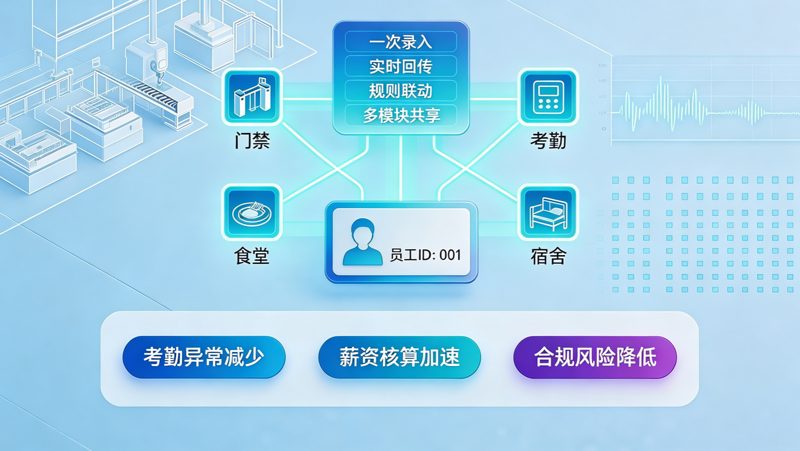 制造工厂门禁考勤数据打不通？多数企业忽略了这一点